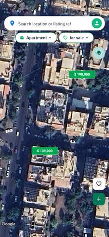 Mayadeen app - map